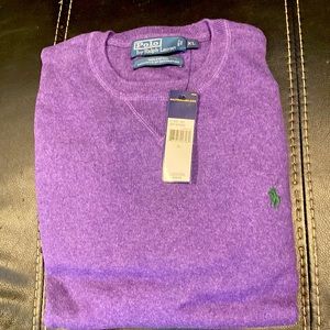 Long sleeve polo sweater